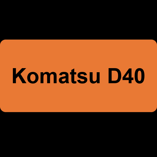 Komatsu D40